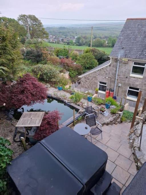 Cosy Cornish Cabin เซนต์ออสเทลล์ ภายนอก รูปภาพ