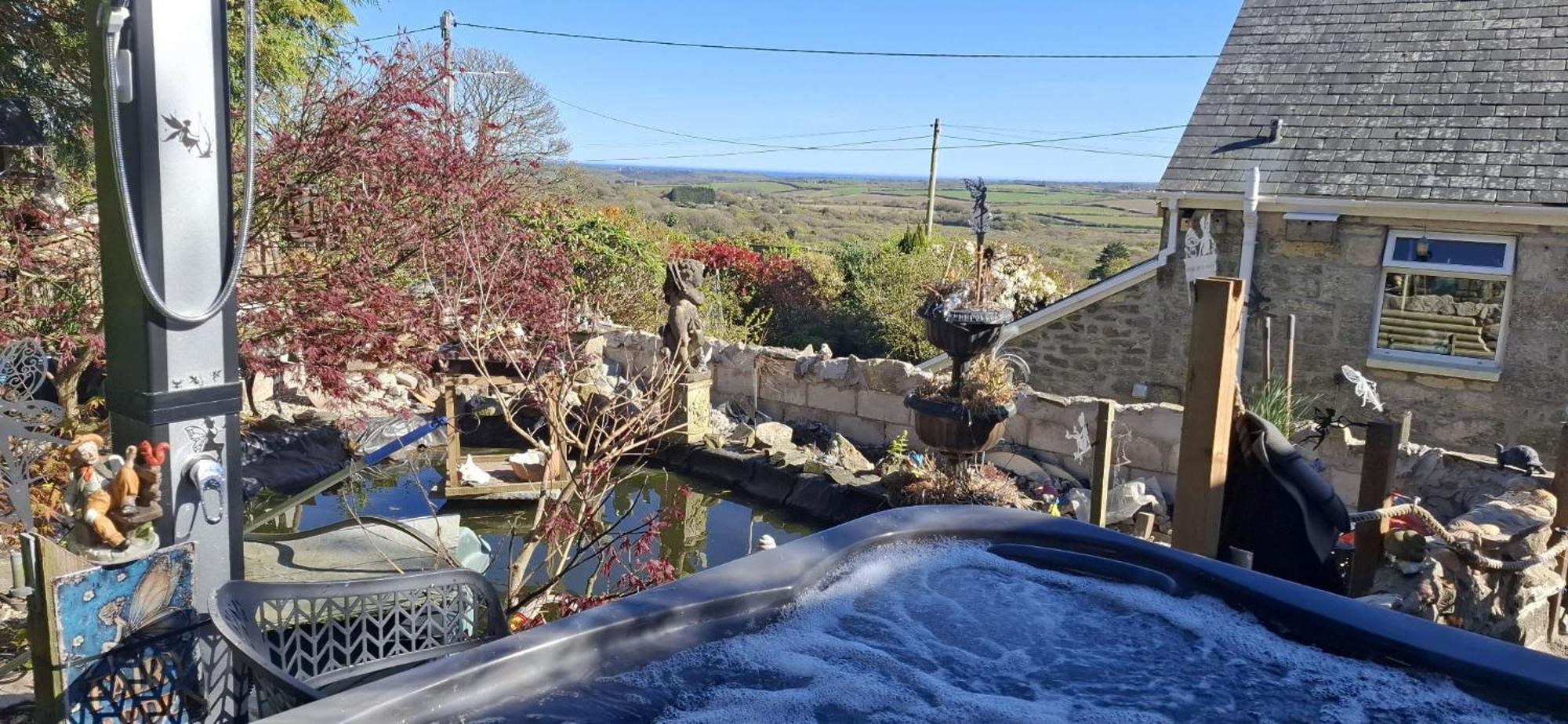 Cosy Cornish Cabin เซนต์ออสเทลล์ ภายนอก รูปภาพ